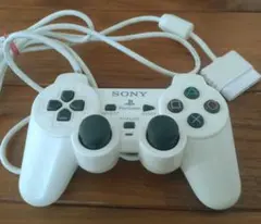 SONY PS2 コントローラー 純正 ホワイト デュアルショック2