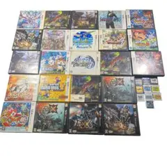 【メ0807-19】DS・3DSソフト　33点まとめ売り　動作確認済