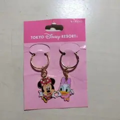 ディズニー　ミニー　デイジー　キーホルダー