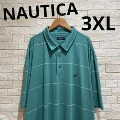 海外古着　ノーティカ　NAUTICA 半袖　半袖ポロシャツ　サイズ3XL