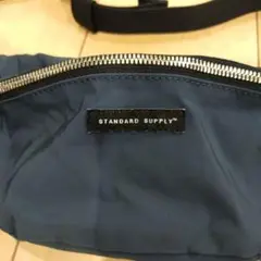 STANDARD SUPPLY ワンショルダーバッグ　ネイビー　７月限定値下げ