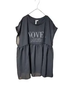 HK WORKS LONDON ノースリーブ Tシャツ 黒サイズLL