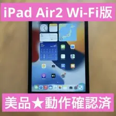 iPad Air2 16GB Wi-Fi版 スペースグレイ 動作確認済
