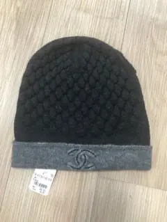 CHANEL シャネル ココマーク ニット帽 カシミヤ 新品 未使用 タグ付❤️