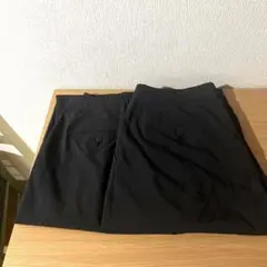 美品UNIQLO ×Theory 感動タックイージーパンツ　ブラック　XL ２枚