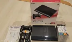 PlayStation 3本体セット、ゲームソフト6本付き。