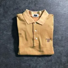 【Mr.PEAL】ロゴ刺繍ポロシャツ トラッド 古着usedSM22
