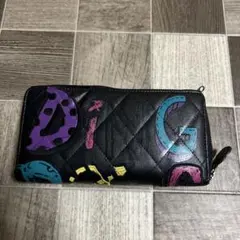 エイチビージー　HbG 長財布　傷有り　黒　収納多数有り