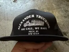 激レア USA デッドストック 企業系 トラッカーキャップ