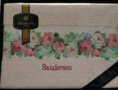 Sanderson 花柄タオルシーツ ギフトボックス入り