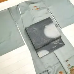 【和紙引き箔】お着物好きの憧れ 大人の品格 霞ぼかし 金箔 洒落袋帯
