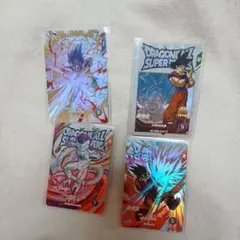 ドラゴンボールスーパーダイバーズ exr 4枚セット