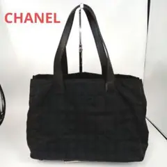 CT22 シャネル 極美品 ニュートラベルライン トートバッグ MM シール付き