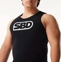 SBD ブラック タンクトップ　Momentum(モメンタム) タンクトップ