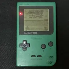 (起動確認済)緑色 ゲームボーイポケット本体