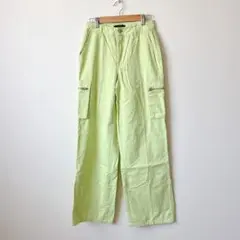 フォーエヴァートゥエンティーワン カーゴパンツ XSサイズ ライトグリーン