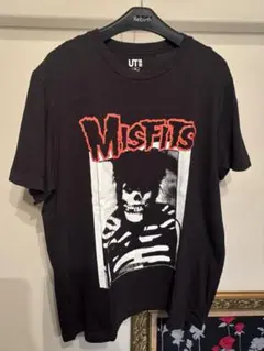レア！XL,！! 美品　Misfits スカルプリント Tシャツ 黒