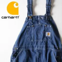 carhartt カーハート オーバーオール デニム W38 オーバーサイズ