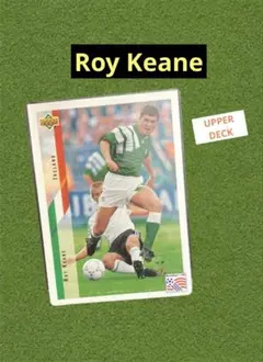 UPPER DECK USA94 ロイキーン　ユナイテッド　W杯 日本語版