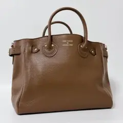 【未使用品級】YOUNG & OLSEN ベルテッド　ベルトバッグ　キャメル