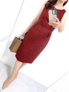 【美品✨】定価70,000円❤️ポールカ✨サイズ38(M)ウールワンピース✨