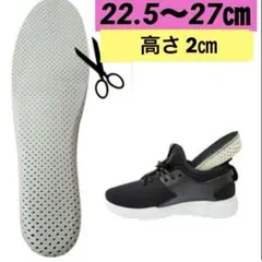 新品❤️インソール シークレットインソール 中敷き 身長アップ 衝撃吸収　2㎝