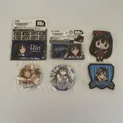 渋谷凛　アイドルマスターシンデレラガールズ　ワッペンほか計6点　6l8