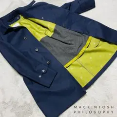 MACKINTOSH PHILOSOPHY ステンカラーコート ライナー付き