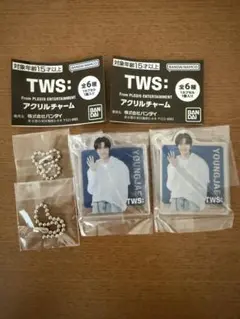 TWS ヨンジェ　アクリルチャーム　ガチャガチャ 2個セット