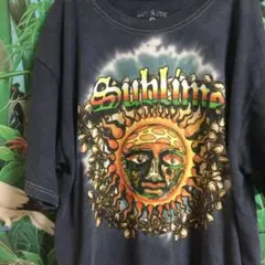 00s Sublime/Sun Faceタイダイ/M レゲエダブUSミクスチャー