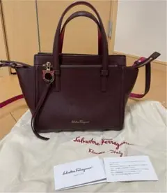 ハンドバッグ ショルダーバッグ エイミーバッグ フェラガモ ピンク
