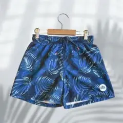 エイチアンドエム H&M キッズ 水着 サーフパンツ リーフ柄 E6048