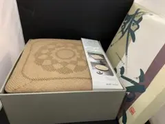 ロフテー　手編み　座布団5枚　馬蘭草　パナマクッション