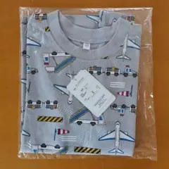☆新品・未使用☆飛行機 Tシャツ 半袖 綿100% ANA JAL