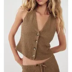 ZARA ニットベスト