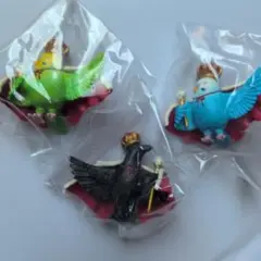 王様気鳥 　 ガチャガチャ　3点セット