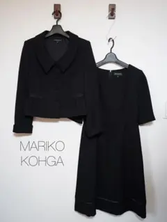 美品/MARIKO KOHGA/フォーマルスーツ/36/BLACK