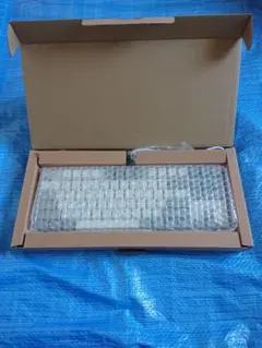NIZ Plum 87 ホワイト 静電容量無接点方式キーボード 35g