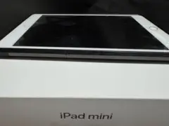 美品　iPad mini 64GBホワイト 本体 カバーフル装備箱付き　第5世代