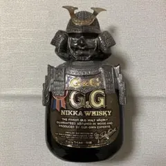 【ボトル付き】G&G 鎧兜ボトルキャップ・ウイスキー 750ml Yahoo!オークション -「ニッカ ウイスキー 鎧」(ウイスキー