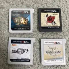 ニンテンドー3DS ゲームカード 4枚セット