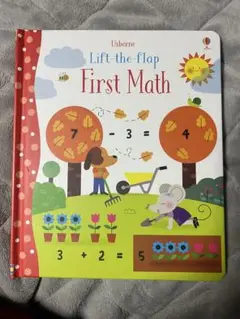新品　Lift the flap First Math しかけ絵本