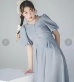 REDYAZEL バルーンスリーブワンピース