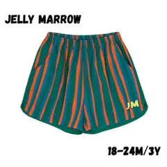 JELLYMALLOW / JM Striped Shorts (Green)