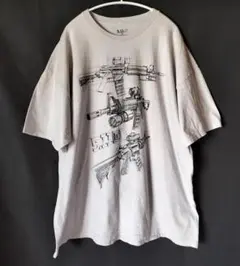 5.11TACTICAL　クルーネックTシャツ　ライトグレー　２XL　古着
