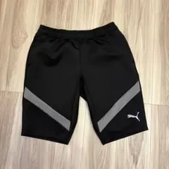 PUMA ブラック ハーフパンツ L