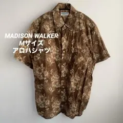 MADISON WALKER 半袖シャツ Mサイズ レトロ アロハシャツ
