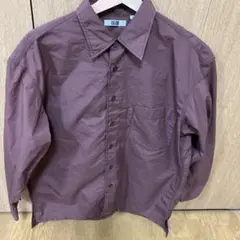 UNIQLO U ブラウンシャツ Mサイズ