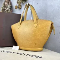 【美品 鑑定済】ルイヴィトン ワンショルダー サンジャック エピ 肩掛け 黄色