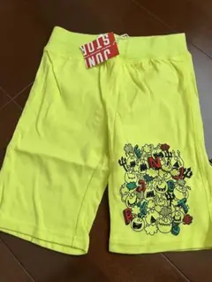 JUNK STORE 新品タグ付き　ハーパン　蛍光イエロー